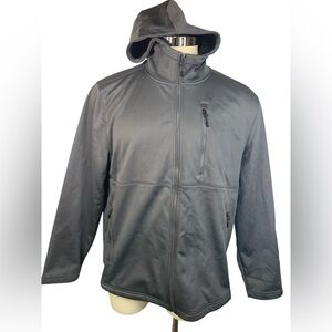 Swiss Tech Gray Hooded Insulated Jacket Men’s XL